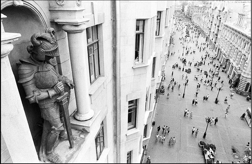 Фото 1988-1989 гг. А. Соловьёва. Арбат, № 35.