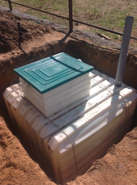 Фото установка погреба Bayer