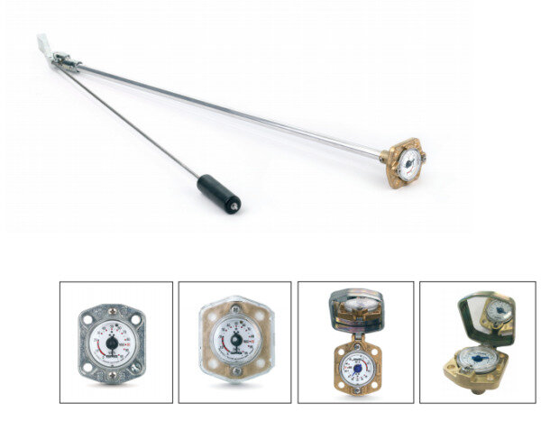 Поплавковый уровнемер для газгольдеров.