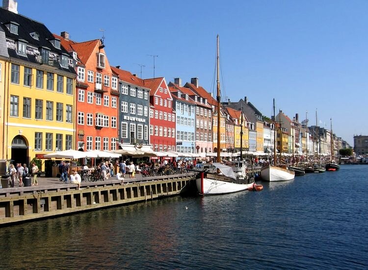 Весёлые домики, как во всей Дании. Хорсенс.