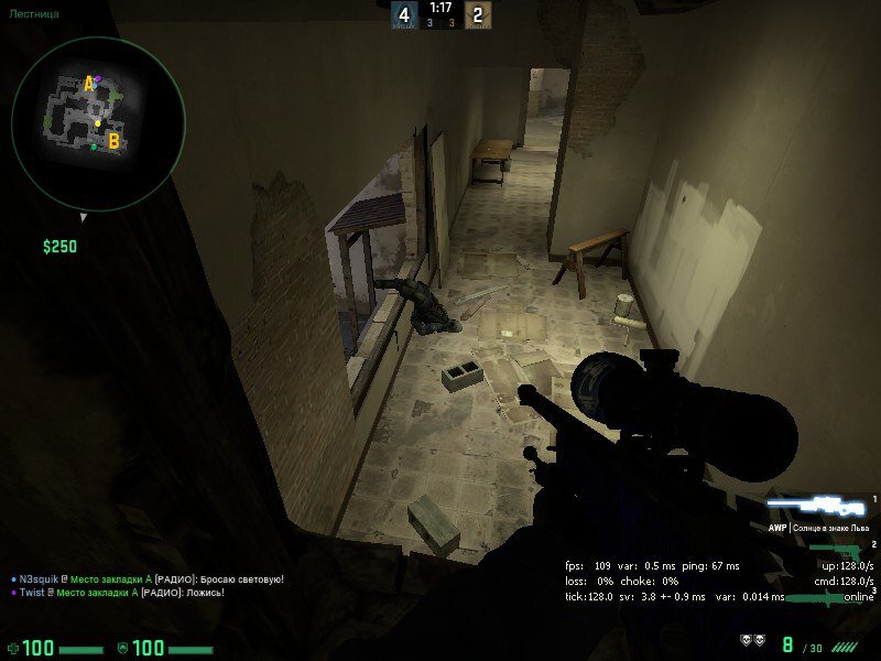 Пример близкого респавна атаки. Парень хотел поджать МИД и при прыжке в окно снайпер его вернул обратно)