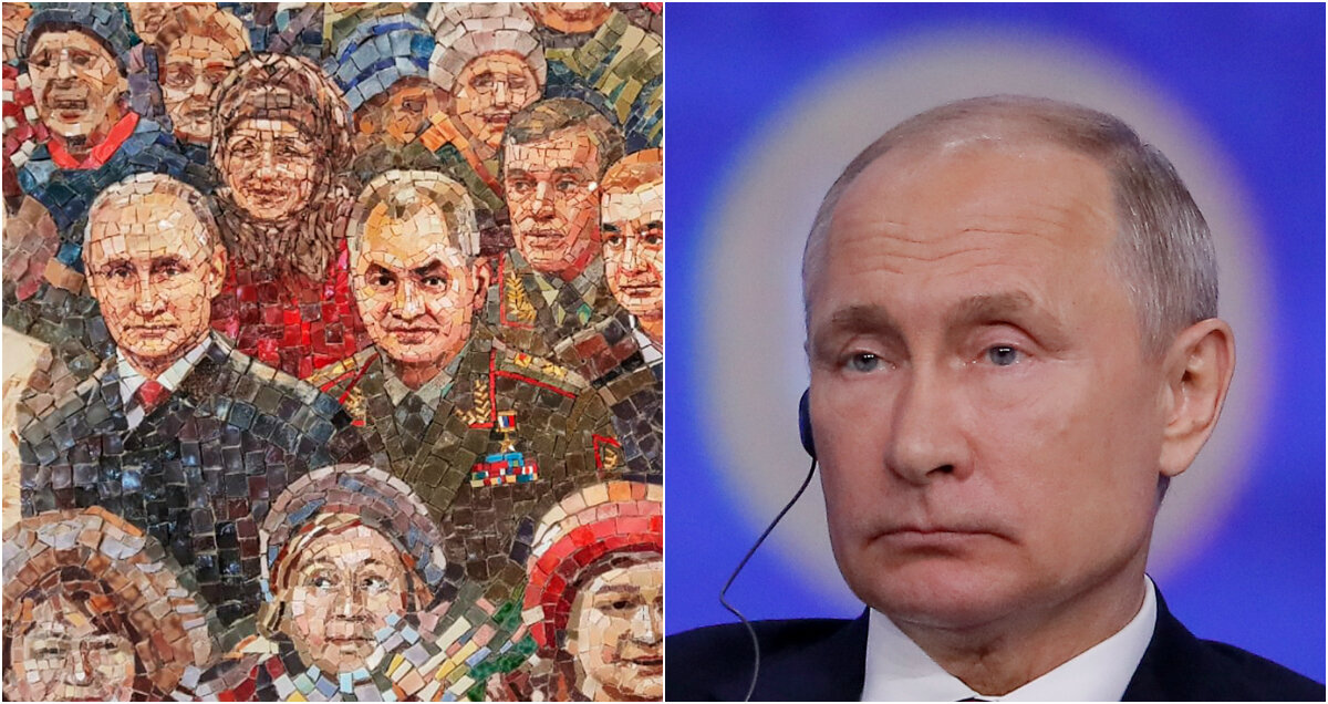 Фреска с путиным в храме