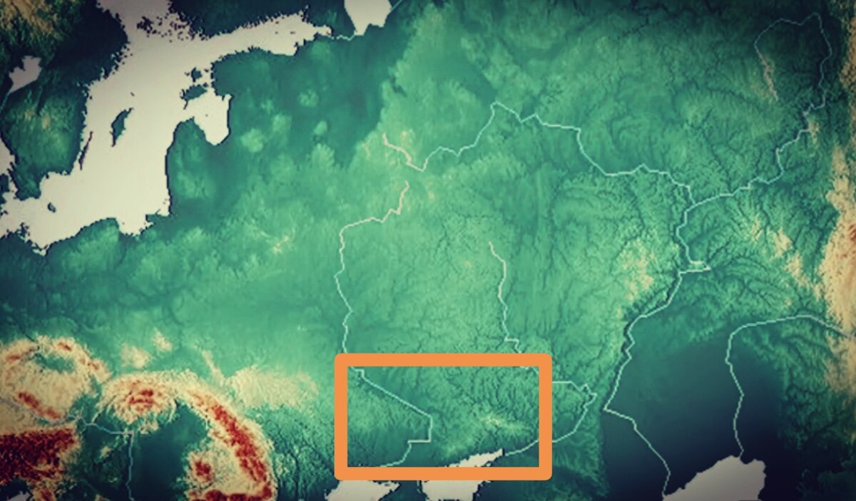 Территория проживания людей среднестоговской культуры 