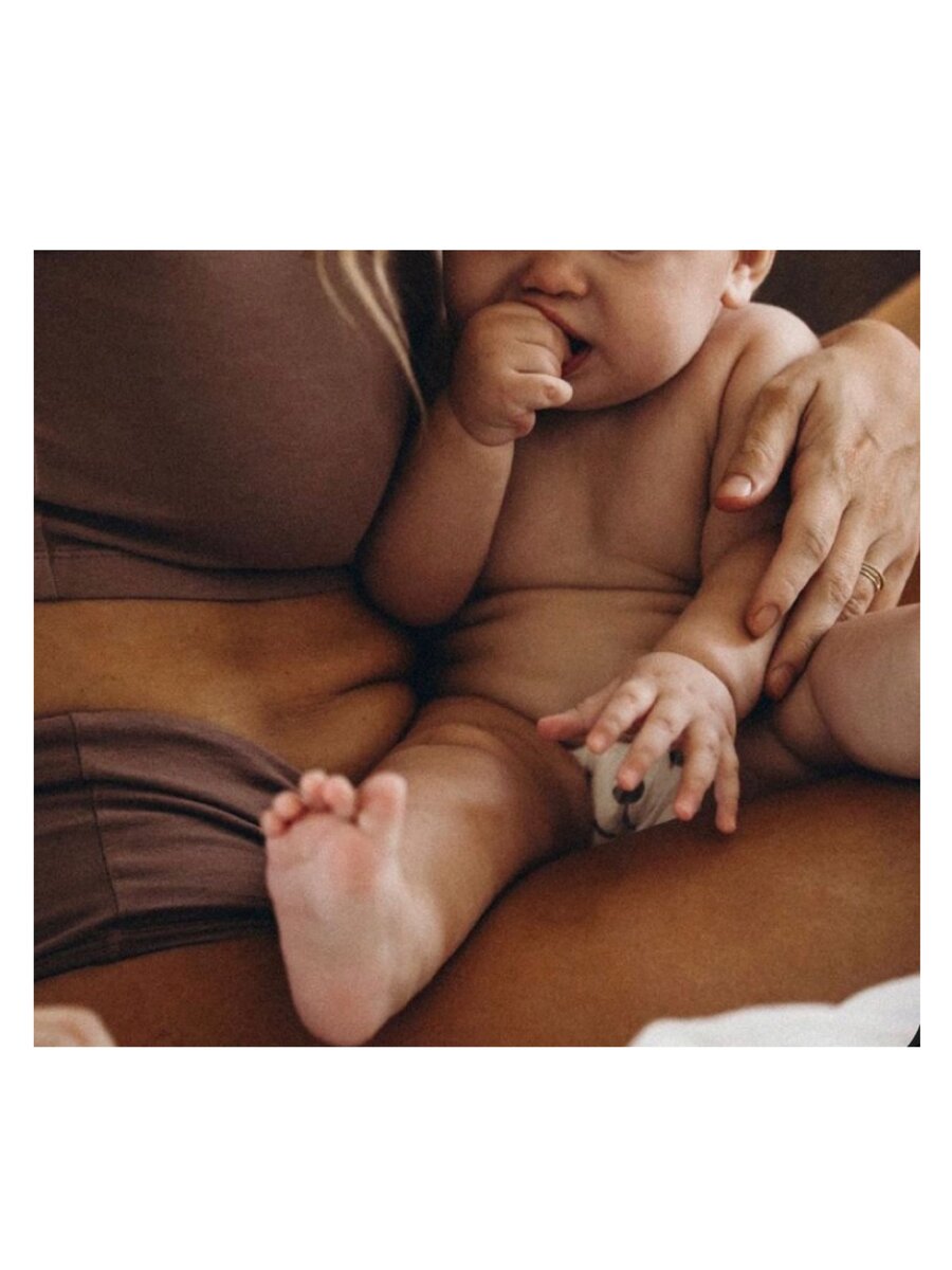 Животик есть у всех мам