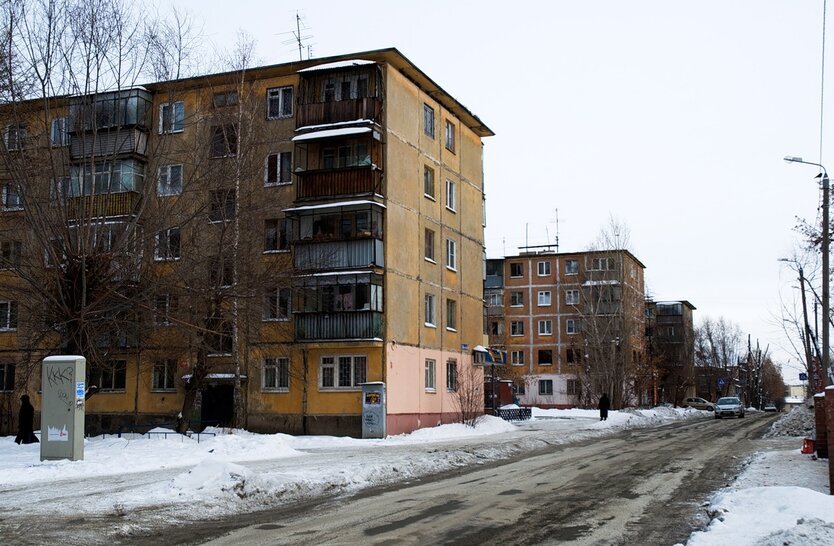 Хрущёвки 464-й серии. Фото: mgsupgs.livejournal.com