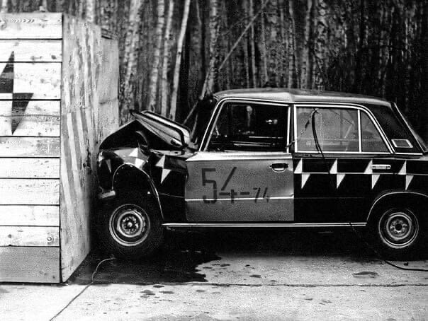 Краш тест советских автомобилей