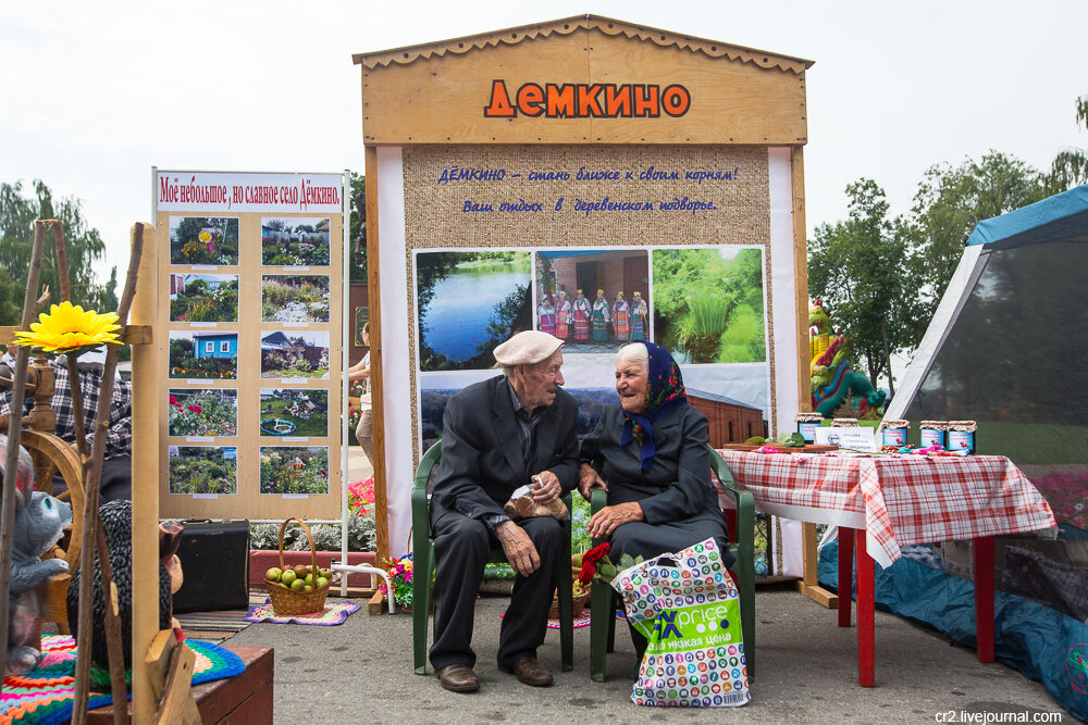 Инсталляции в рамках фестиваля "Раненбургское застолье". Липецкая область (ещё 1 фото)