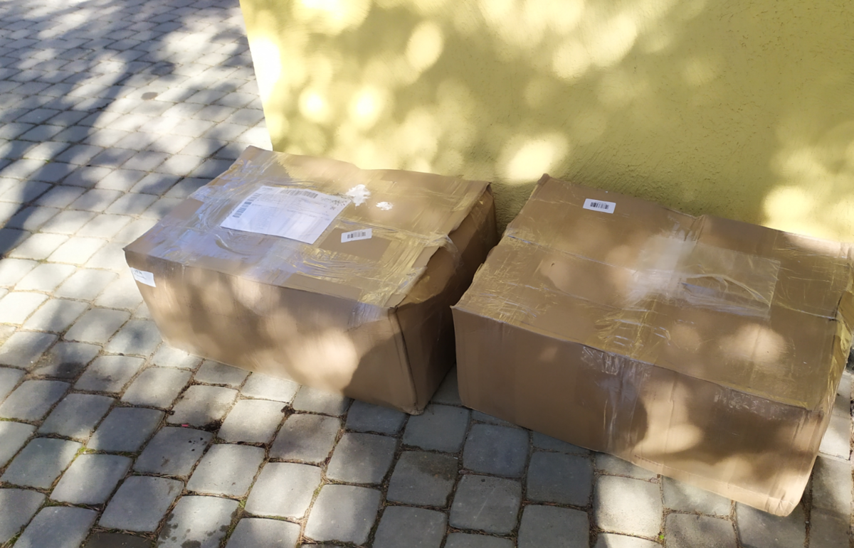 Получила посылку в СДЭКе