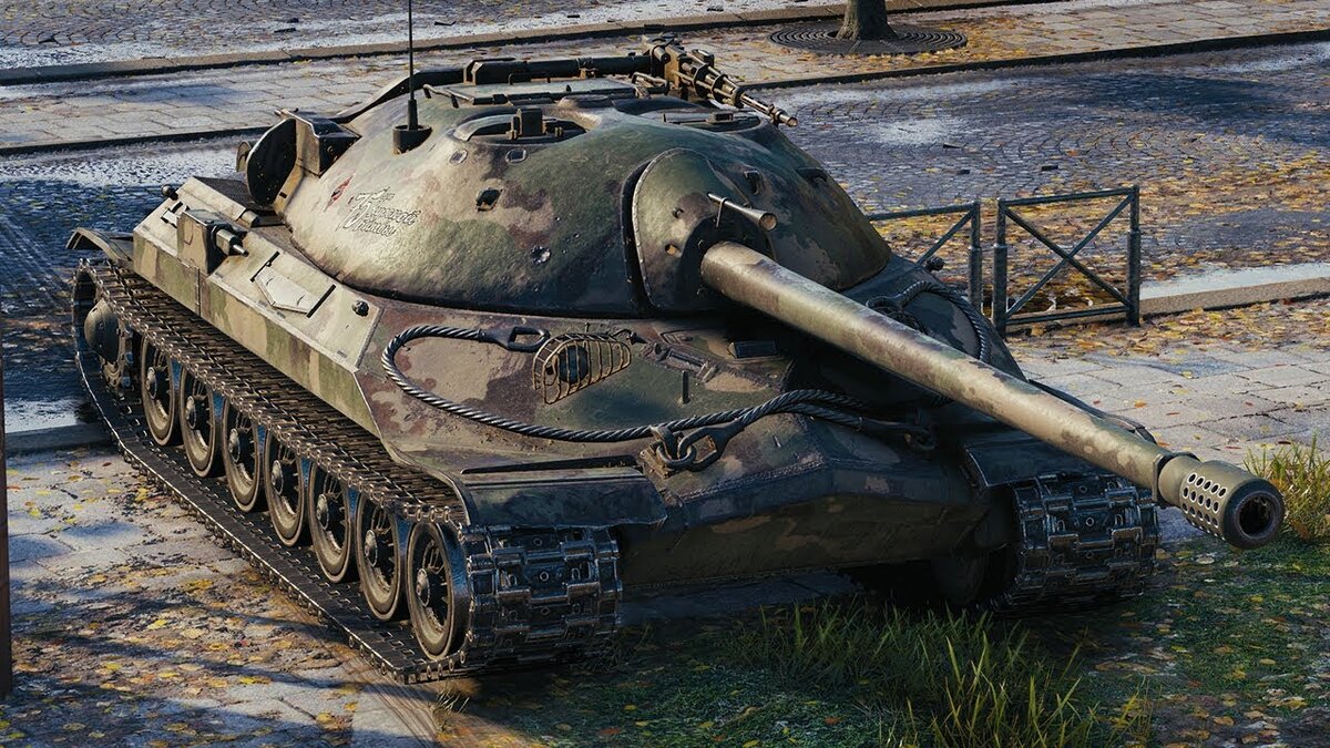 ИС-7, в простонароде - ДЕД!