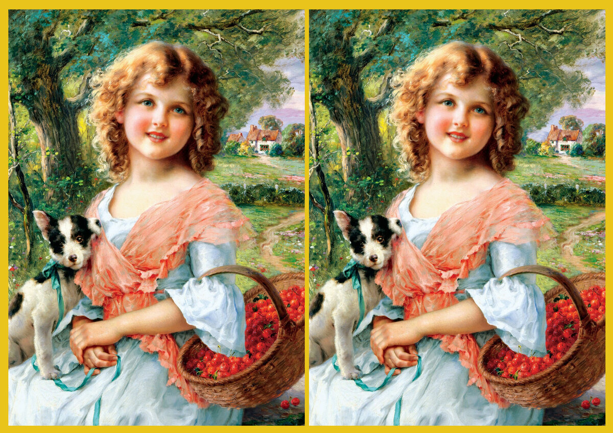 Найдите отличие на этих картинах.