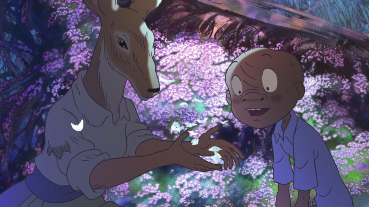 Кадр из мультфильма «Волшебный лес»