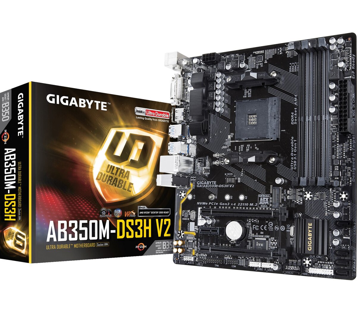 GIGABYTE GA-AB350M-DS3H V2  