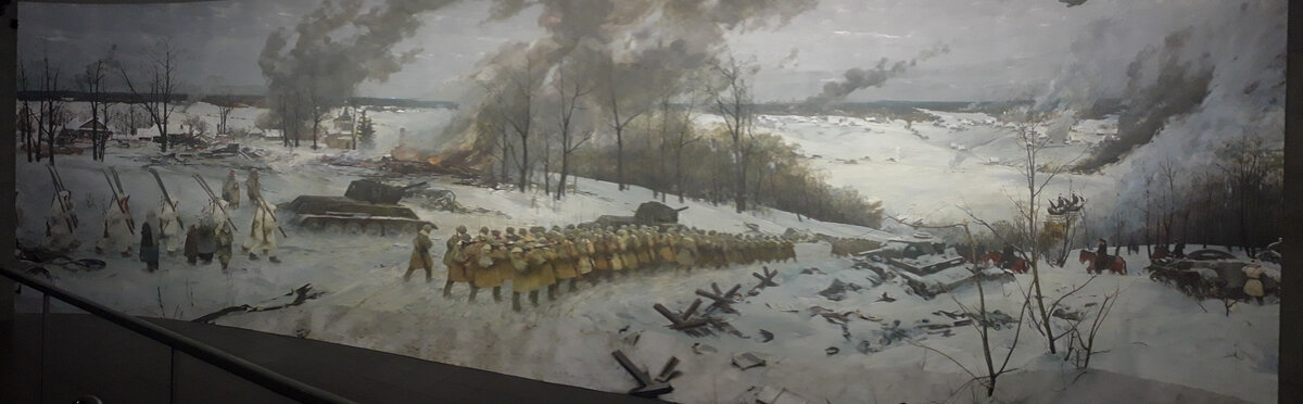 диорама "Сталинградская битва"