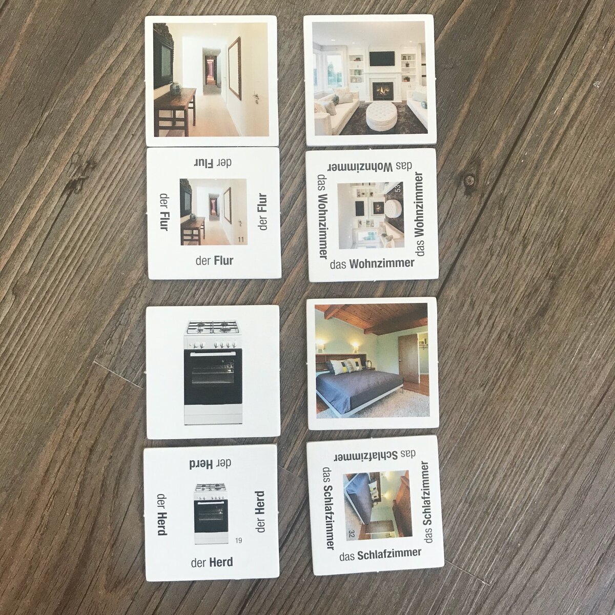 вам как больше нравится - учить слова на карточках с картинками или списком в тетради?