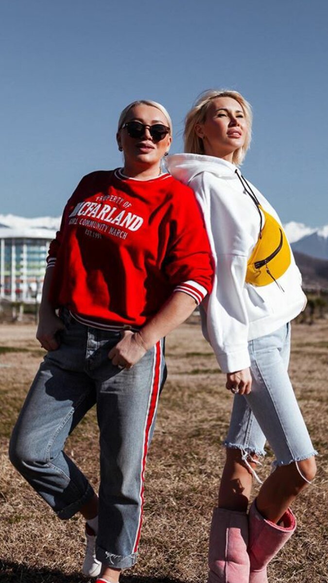 Элина с мамой Еленой