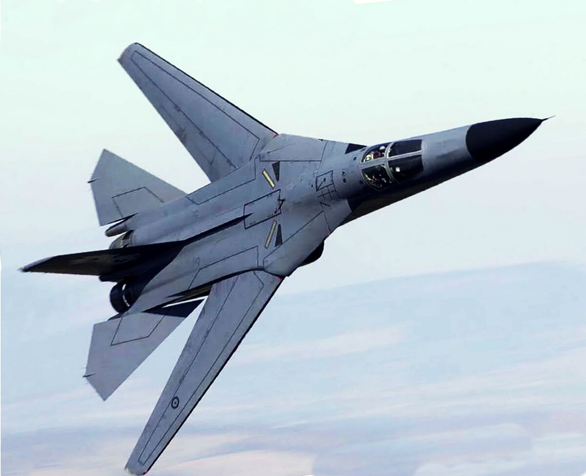 General Dynamics F-111 - Американский двухместный тактический бомбардировщик дальнего радиуса действия, самолёт тактической поддержки.