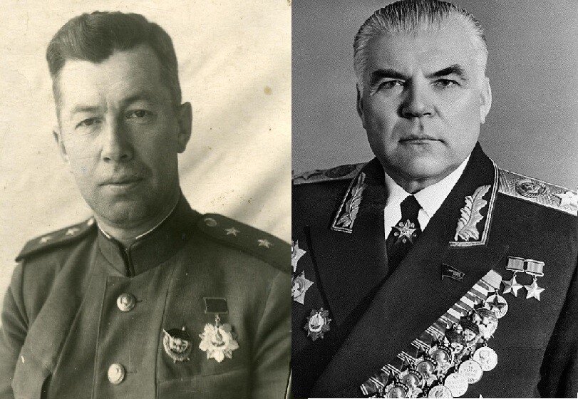 Харитонов и Малиновский. Фото с сайта Википедия