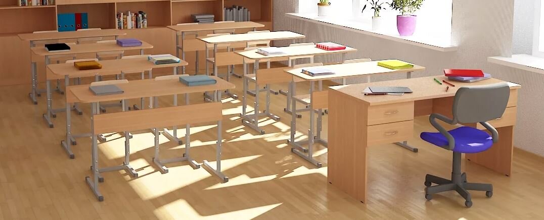 парты и стулья
