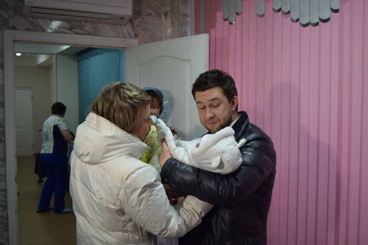 первая встреча с малышом