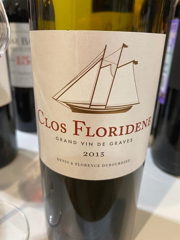 Этикетка Clos Floridene Rouge