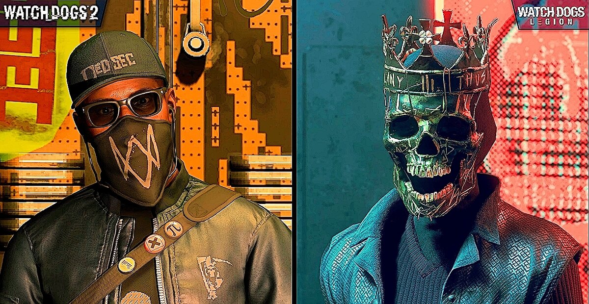                                  Watch dogs 2                                  Watch dogs legion
