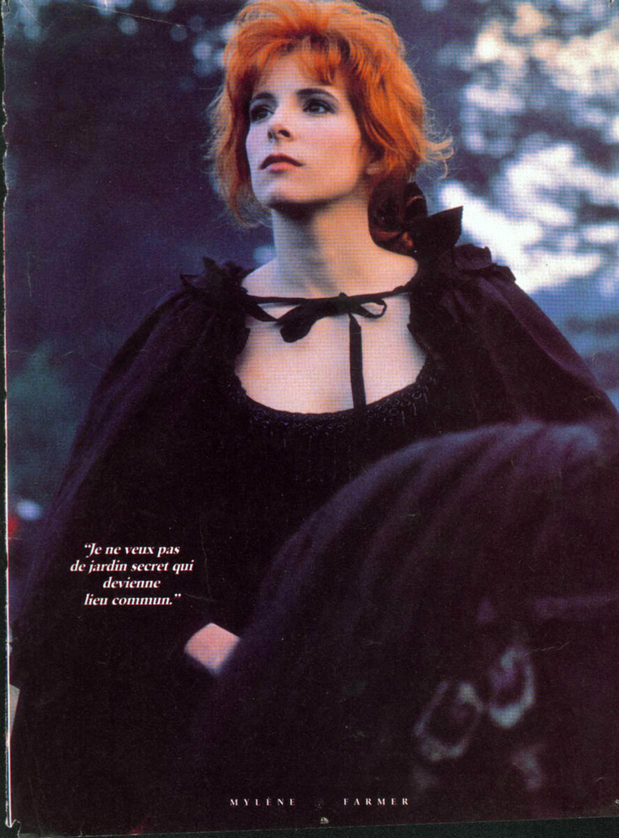 Mylene Farmer.