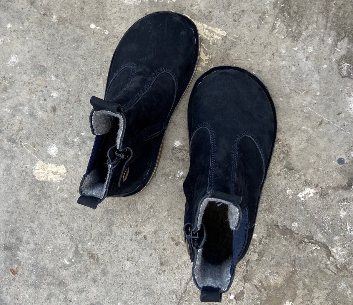 ботинки Hanswood из натуральной кожи (нубук)