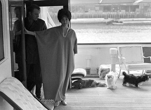 Элизабет и Ричард на борту "Кализмы"