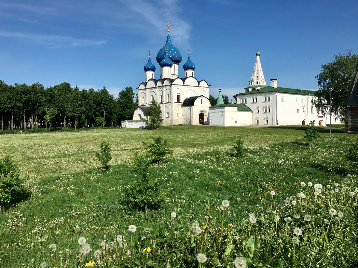 Красивые места суздаля для