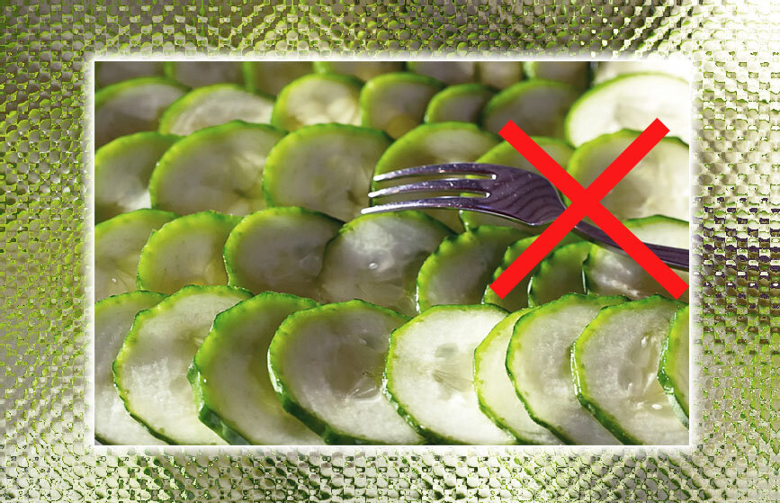 Огурцы есть нельзя. Фото с сайта Pixabay.com