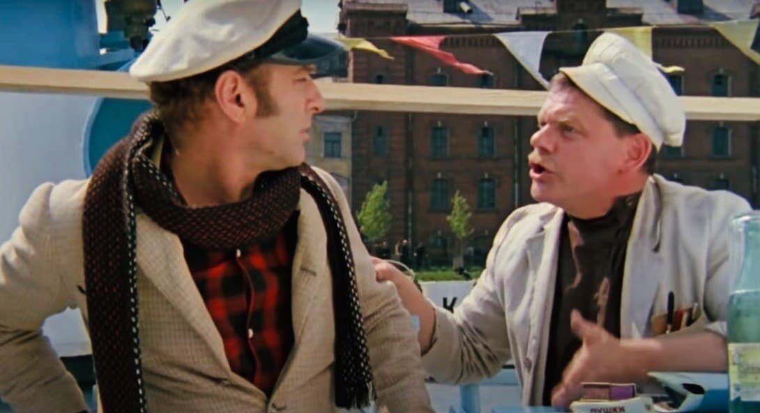 Кадр из фильма "Двенадцать стульев"