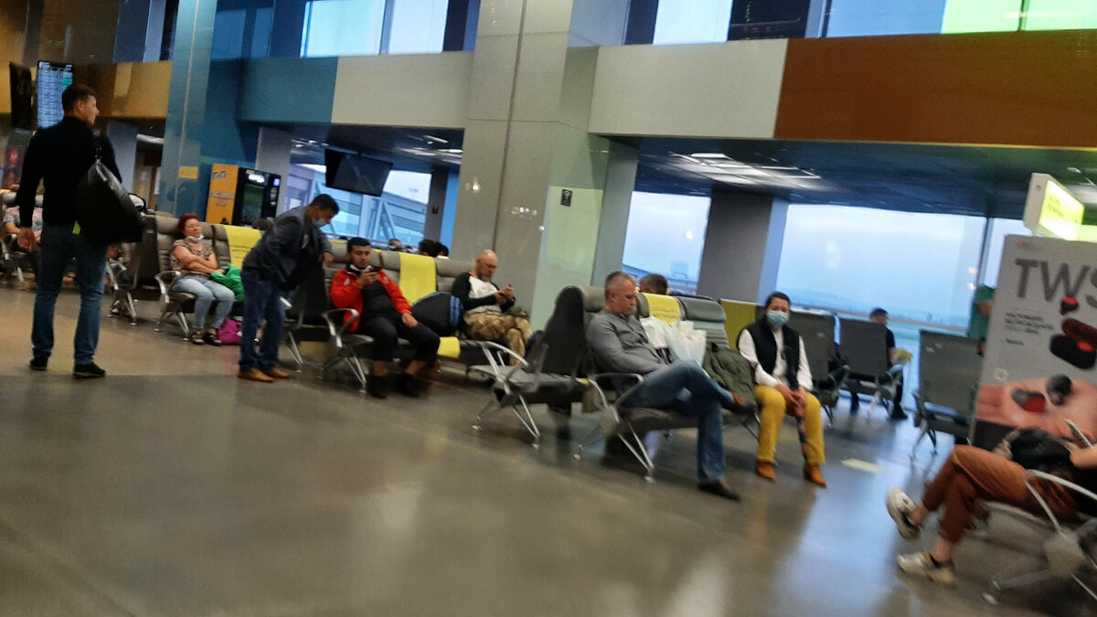 Аэропорт Кольцово. Фото автора