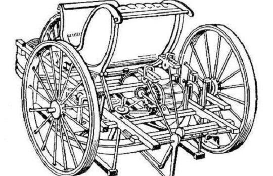 Самокатная повозка Ивана Кулибина
