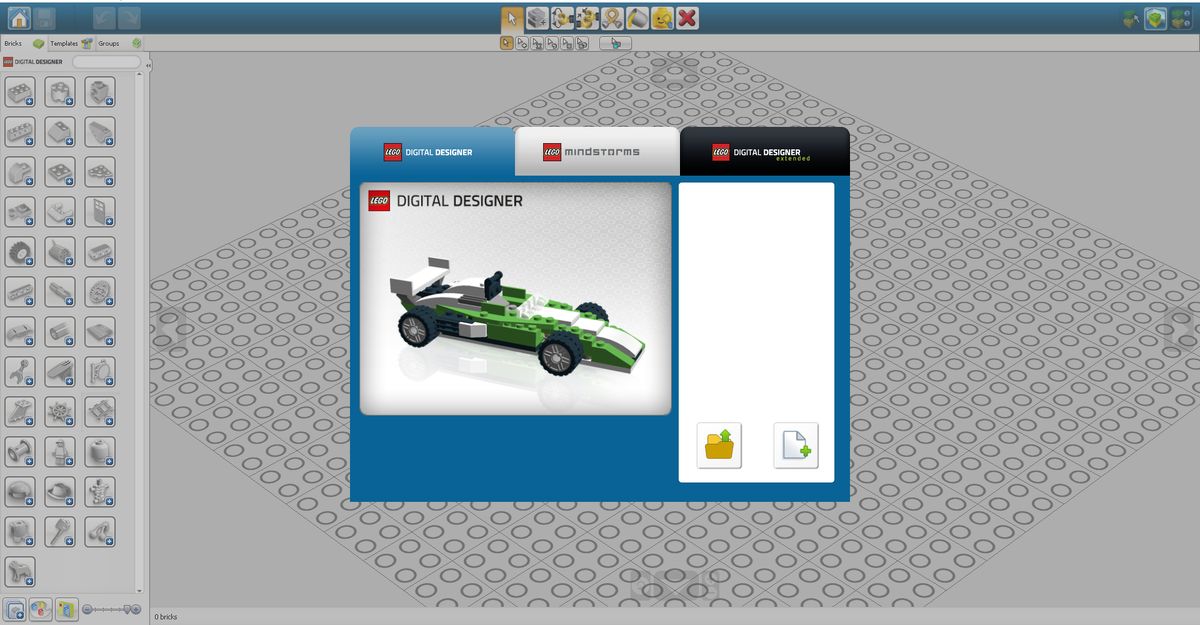 1. Классический LEGO Digital Designer.