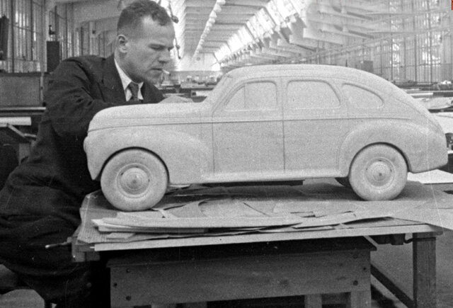 Другой ракурс того же макета. Иногда он датируется осенью 1940 года. 