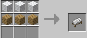 Как сделать кровать в Майнкрафт