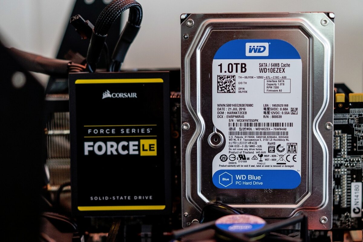 SSD и HDD