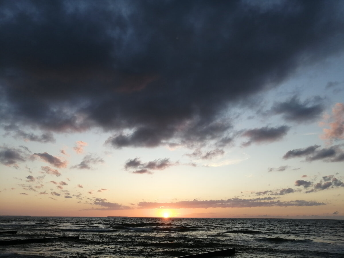 Закат на Балтике