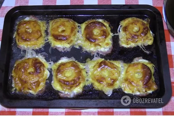 Подаем к столу теплым