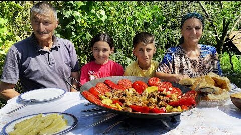 Один день в азербайджанской деревне - сельская жизнь