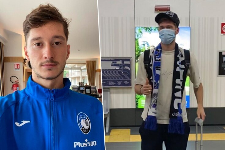 Прибытие Алексея Миранчука в Италию.