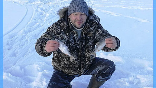Зимняя рыбалка, зачетная плотва в Криводановке...