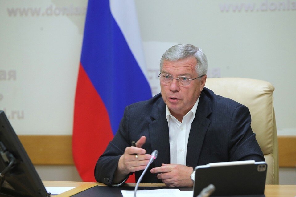     Губернатор прокомментировал введение среднего уровня реагирования. Фото: правительство Ростовской области.