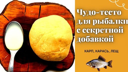 Тесто для Рыбалки на Карася