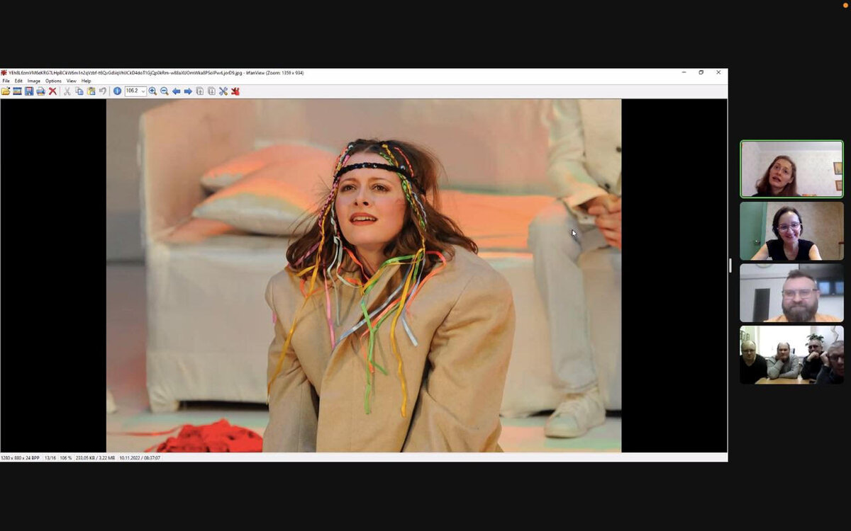 Марианна в одной из ролей