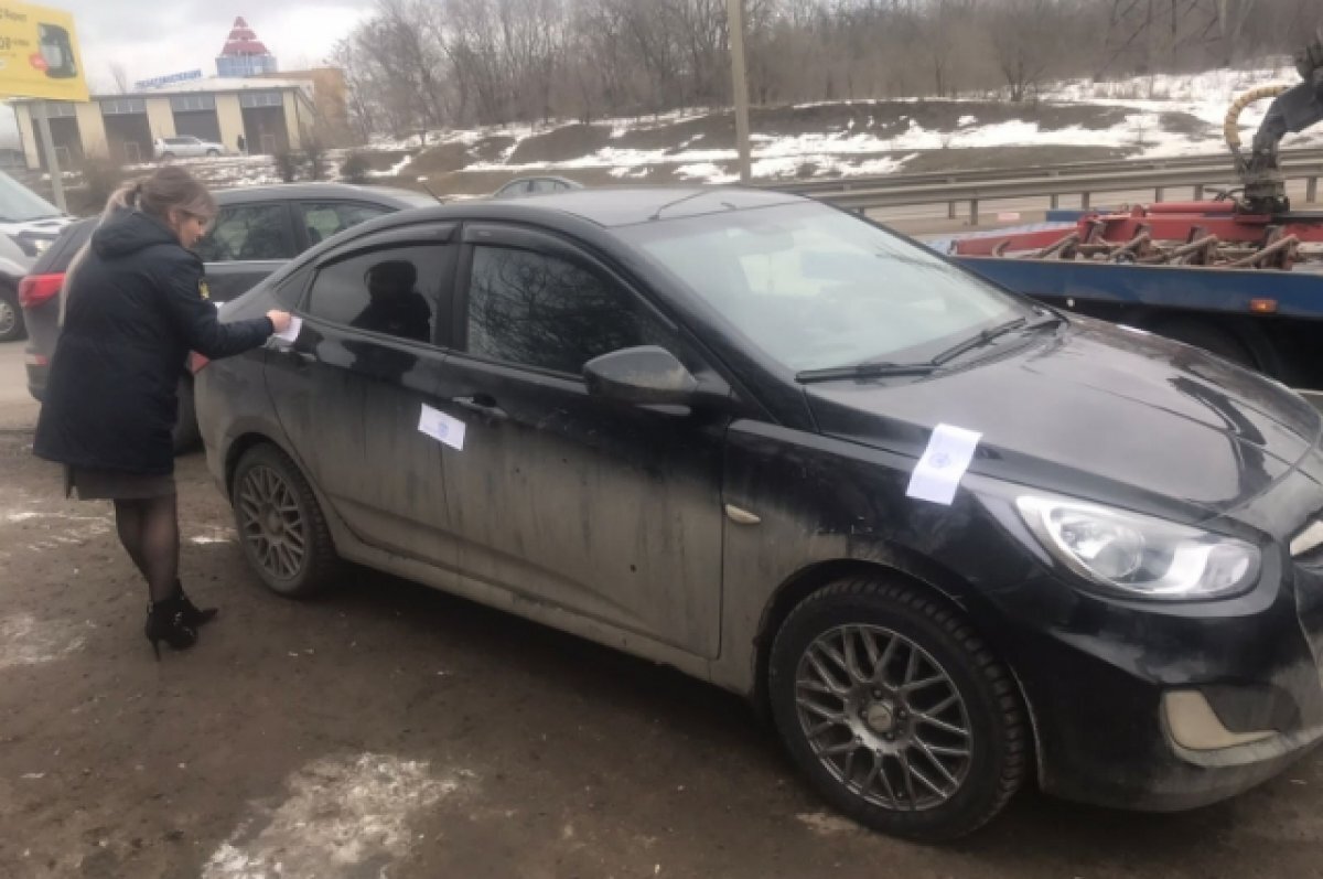    У воронежца изъяли автомобиль за долги по штрафам ГИБДД