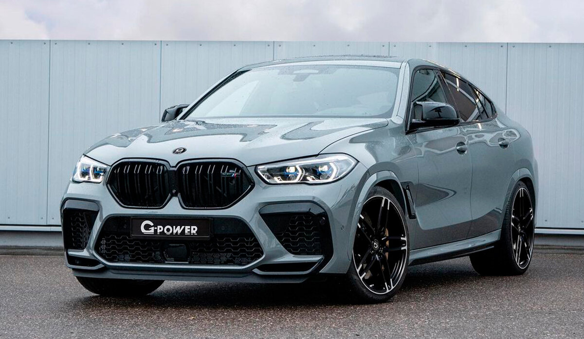 BMW X6 M вид спереди