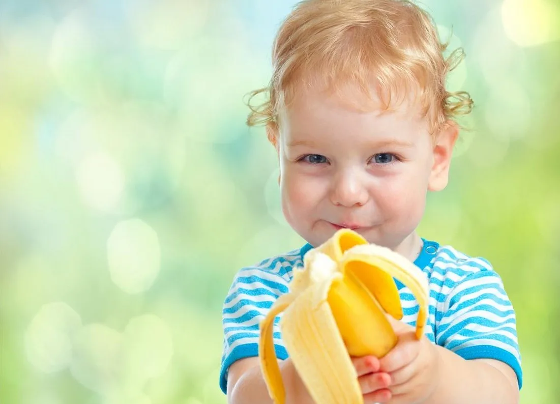 Детское пюре из яблок и банана в домашних условиях