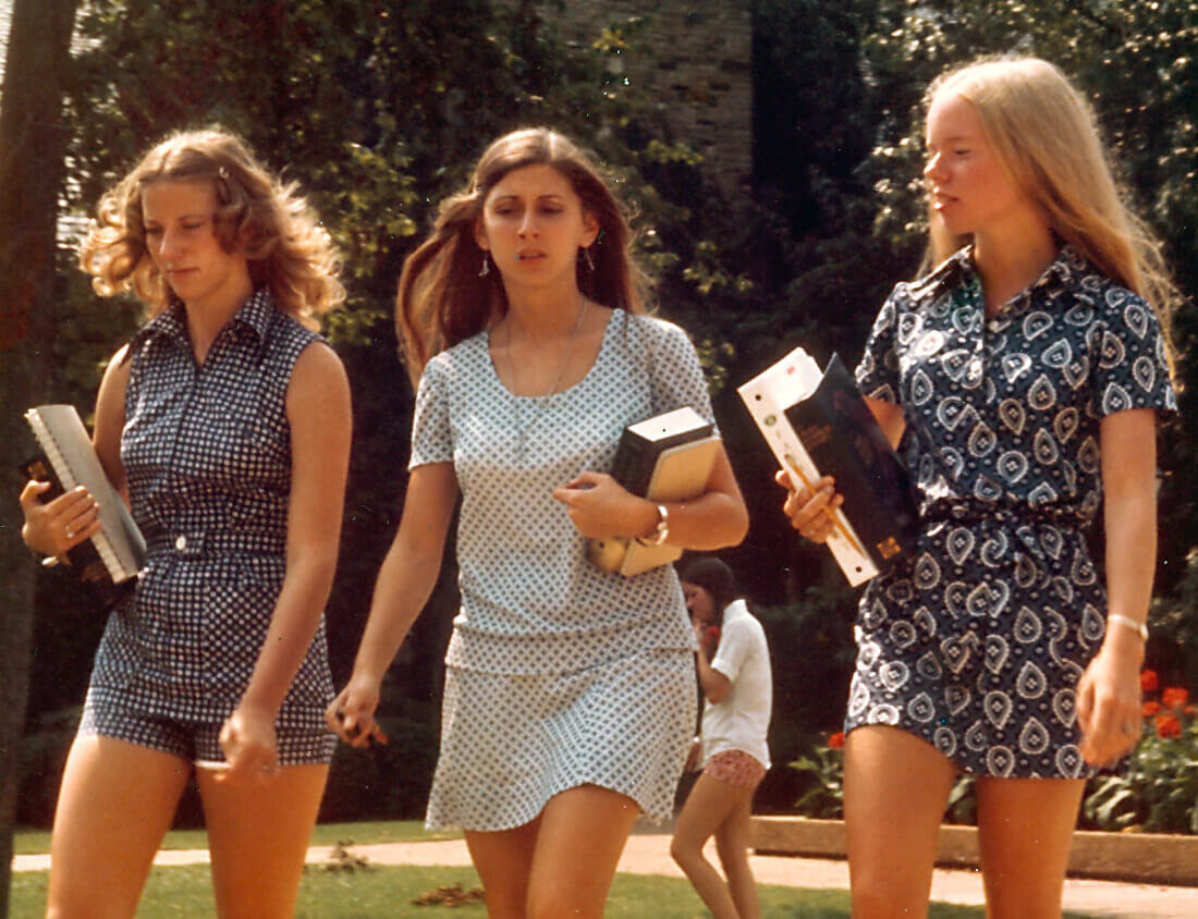 Мода 70х в Америке подростки