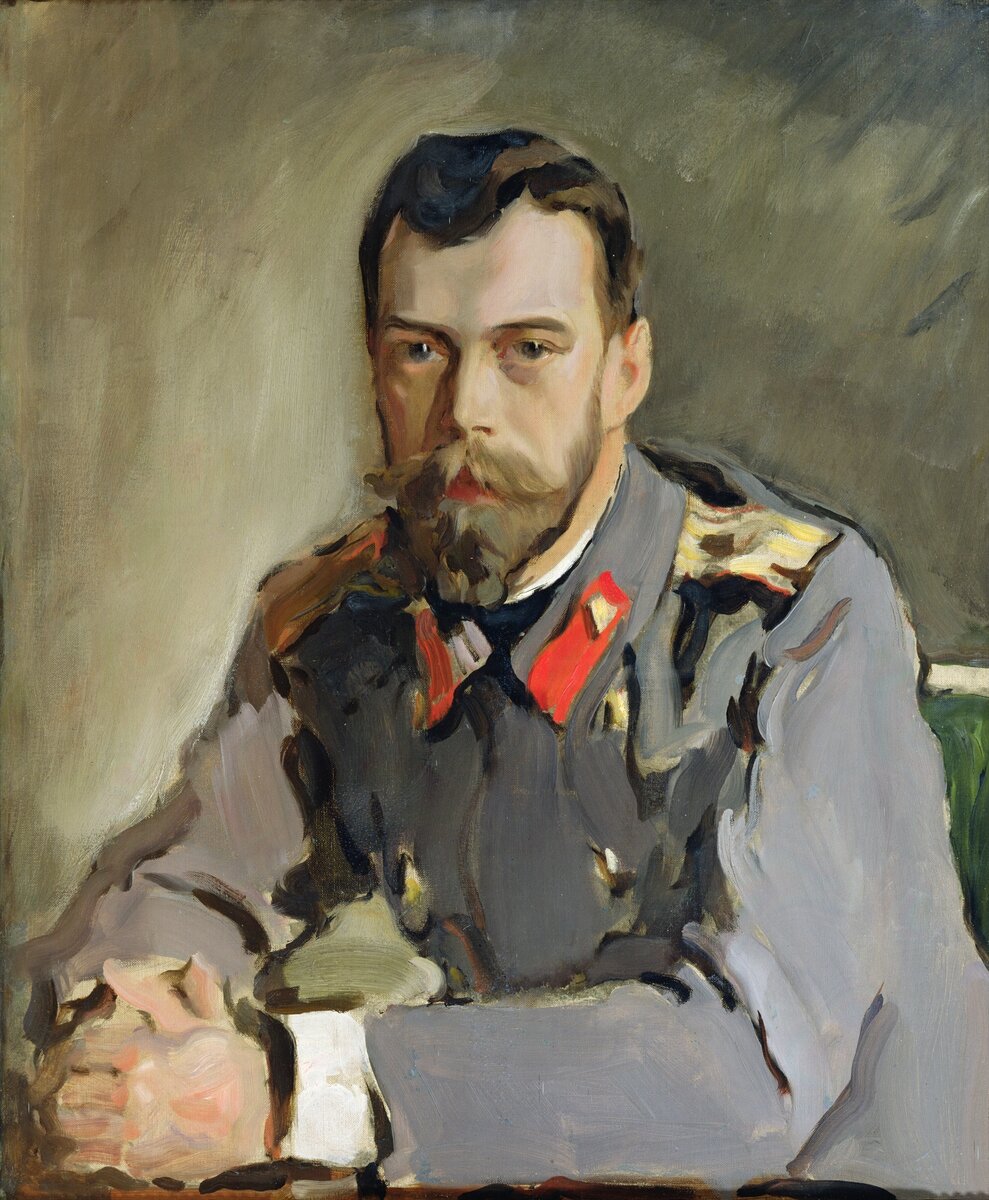 Портрет Николая II. Художник Валентин Серов. 1900 год